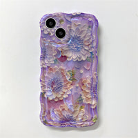 Suitable For Art Oil Painting Flowers 13promax Mobile Phone Case
